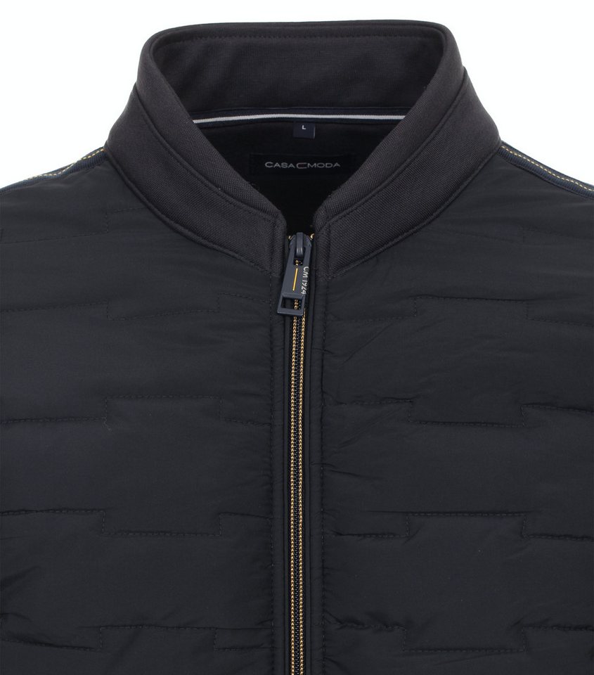 CASAMODA Sweatjacke Mit modisch gesteppter Vorderseite – Bild 3 von 5