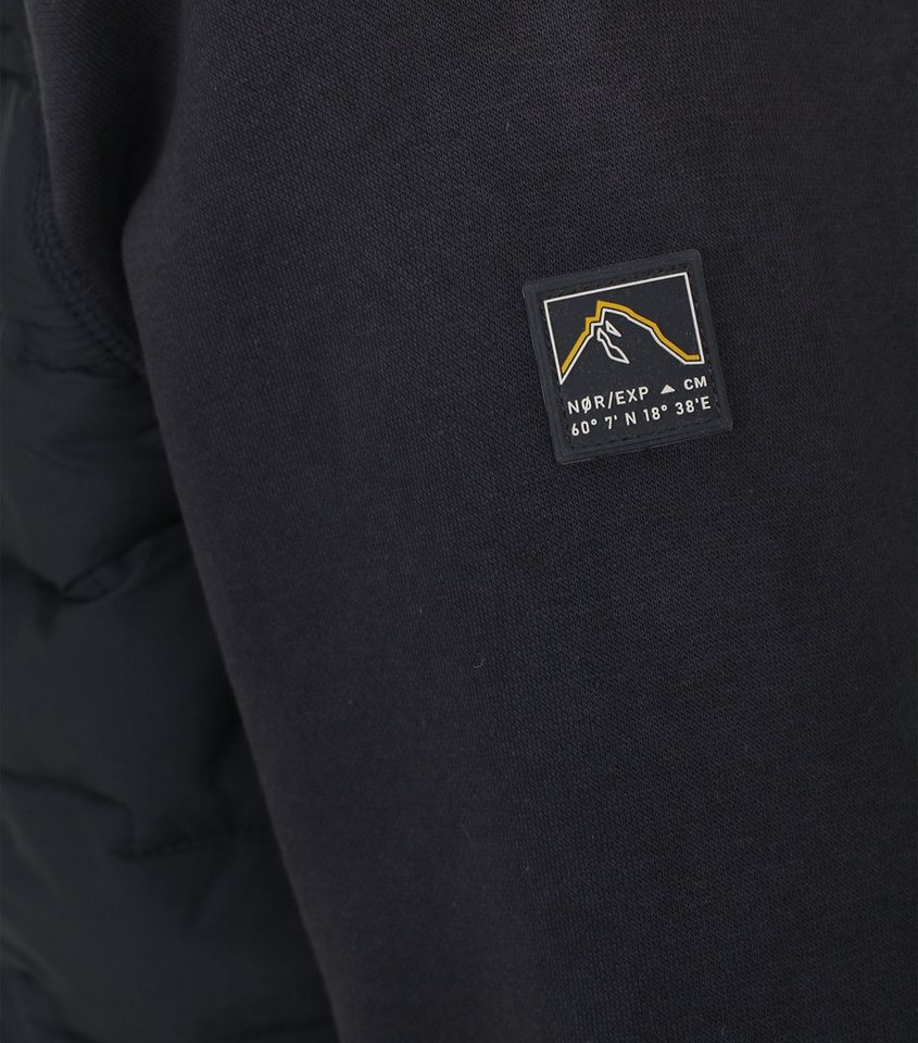 CASAMODA Sweatjacke Mit modisch gesteppter Vorderseite – Bild 5 von 5