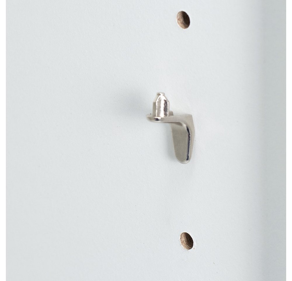 Casaria Bücherregal Vela, Weiß Holz 5 Fächer 190x60x28cm Wand Standregal Büroregal für Ordner – Bild 5 von 5