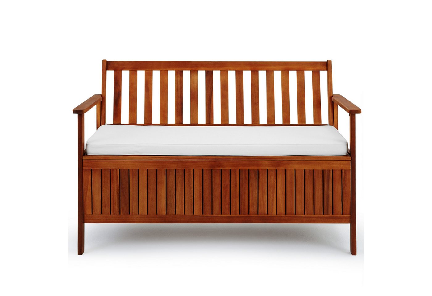 Casaria Gartenbank, Sitzbank inkl. Auflage 320kg Belastbar Garten Holzbank Akazie – Bild 5 von 5