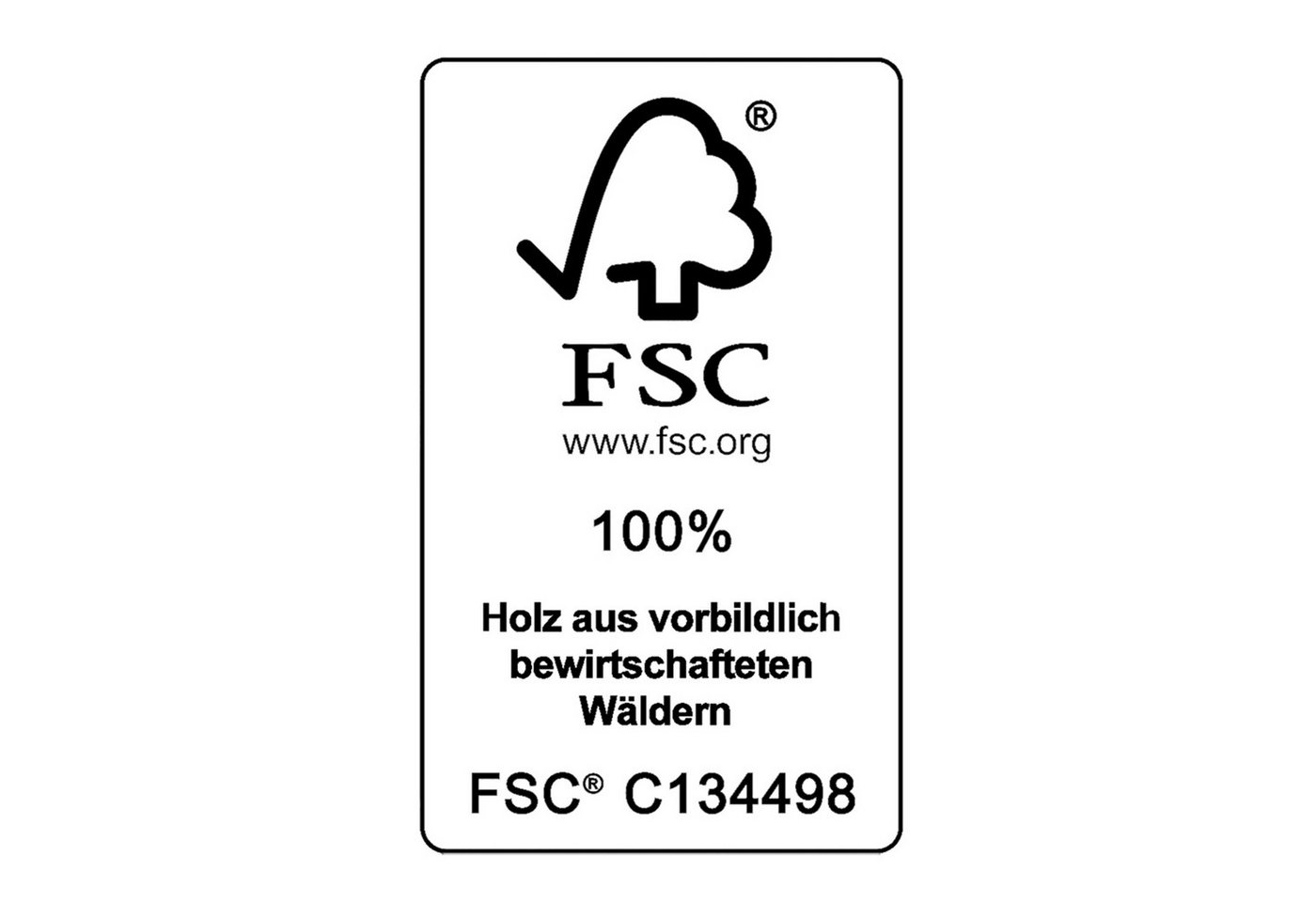 Casaria Gartenliege, 2x Sonnenliege inkl. Auflage Holz Klappbar FSC® Garten Creme – Bild 4 von 5