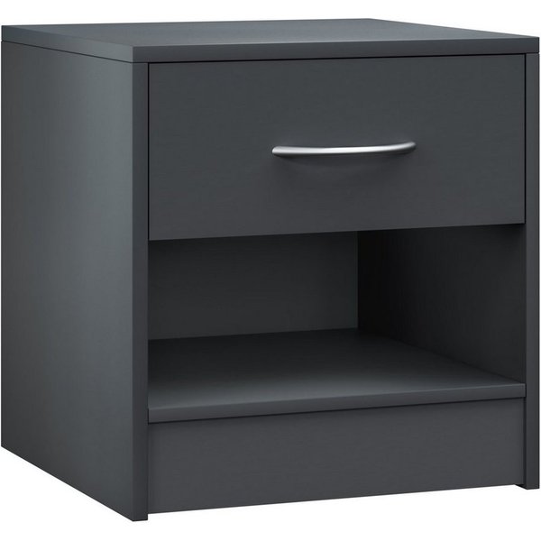 Casaria Nachttisch Kiel (1-St), mit Schublade 41x39x28cm Holz Modern Schlafzimmer Bett Nachtschrank