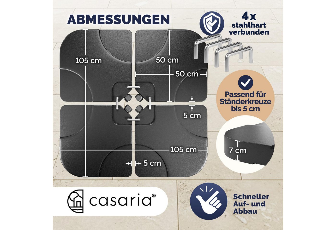Casaria Schirmhalter – Bild 3 von 5