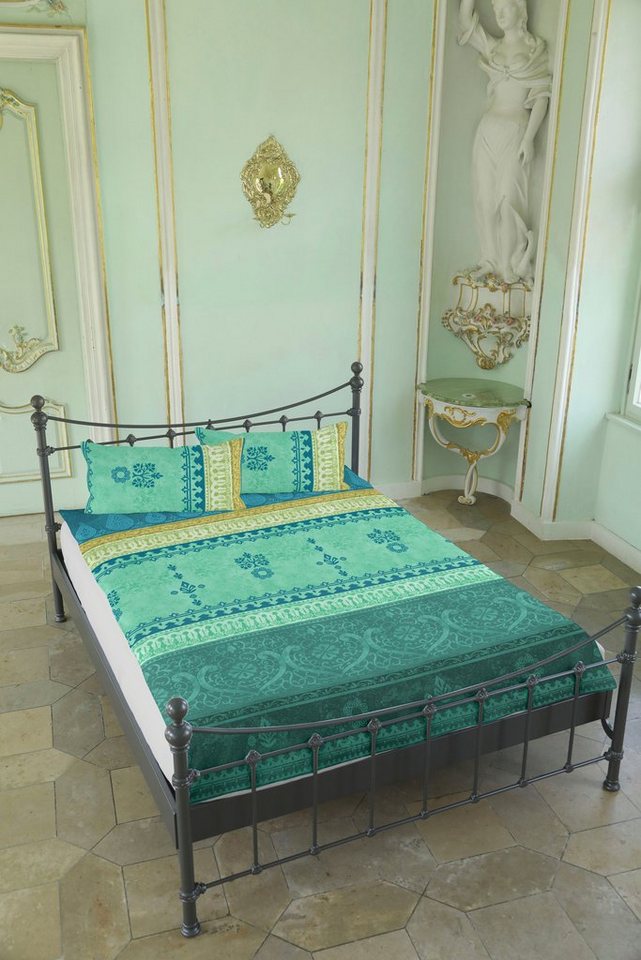 CASATEX Bettwäsche Indi, Satin, 2 teilig, romantisch, orientalisch, weich und gemütlich – Bild 2 von 4