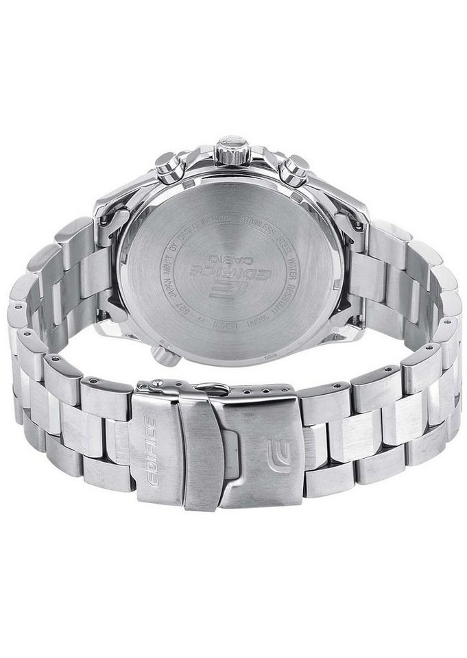 CASIO EDIFICE Chronograph EF-527D-1AVEF, Quarzuhr,Armbanduhr,Herrenuhr,Edelstahlarmband, bis 10 bar wasserdicht – Bild 4 von 5