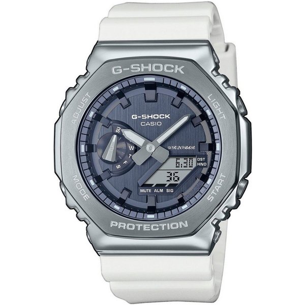 CASIO G-SHOCK Chronograph GM-2100WS-7AER, Quarzuhr,Armbanduhr,Herrenuhr,digital, bis 20 bar wasserd.Resinarmband