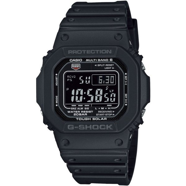 CASIO G-SHOCK Funkchronograph GW-M5610U-1BER, Solaruhr, Armbanduhr, Herrenuhr,digital,bis 20bar wasserd.Resinarmband