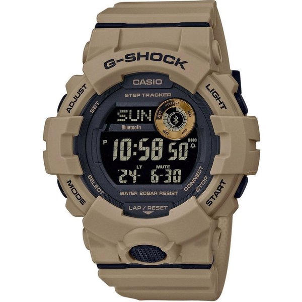 CASIO G-SHOCK GBD-800 Smartwatch, Quarzuhr,Armbanduhr,Herrenuhr,Schrittzähler,bis 20bar wasserd.digital