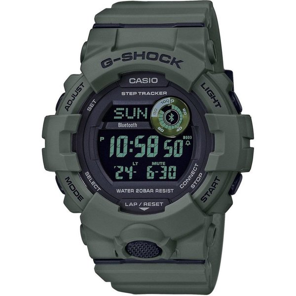 CASIO G-SHOCK GBD-800 Smartwatch, Quarzuhr,Armbanduhr,Herrenuhr,Schrittzähler,bis 20bar wasserd.digital