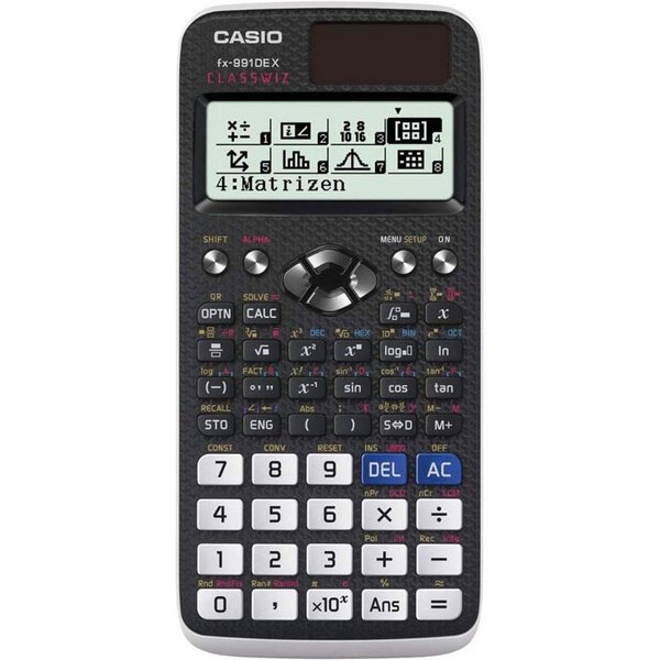 CASIO Taschenrechner fx-991DE X ClassWiz - technisch-wissenschaftlicher Taschenrechner