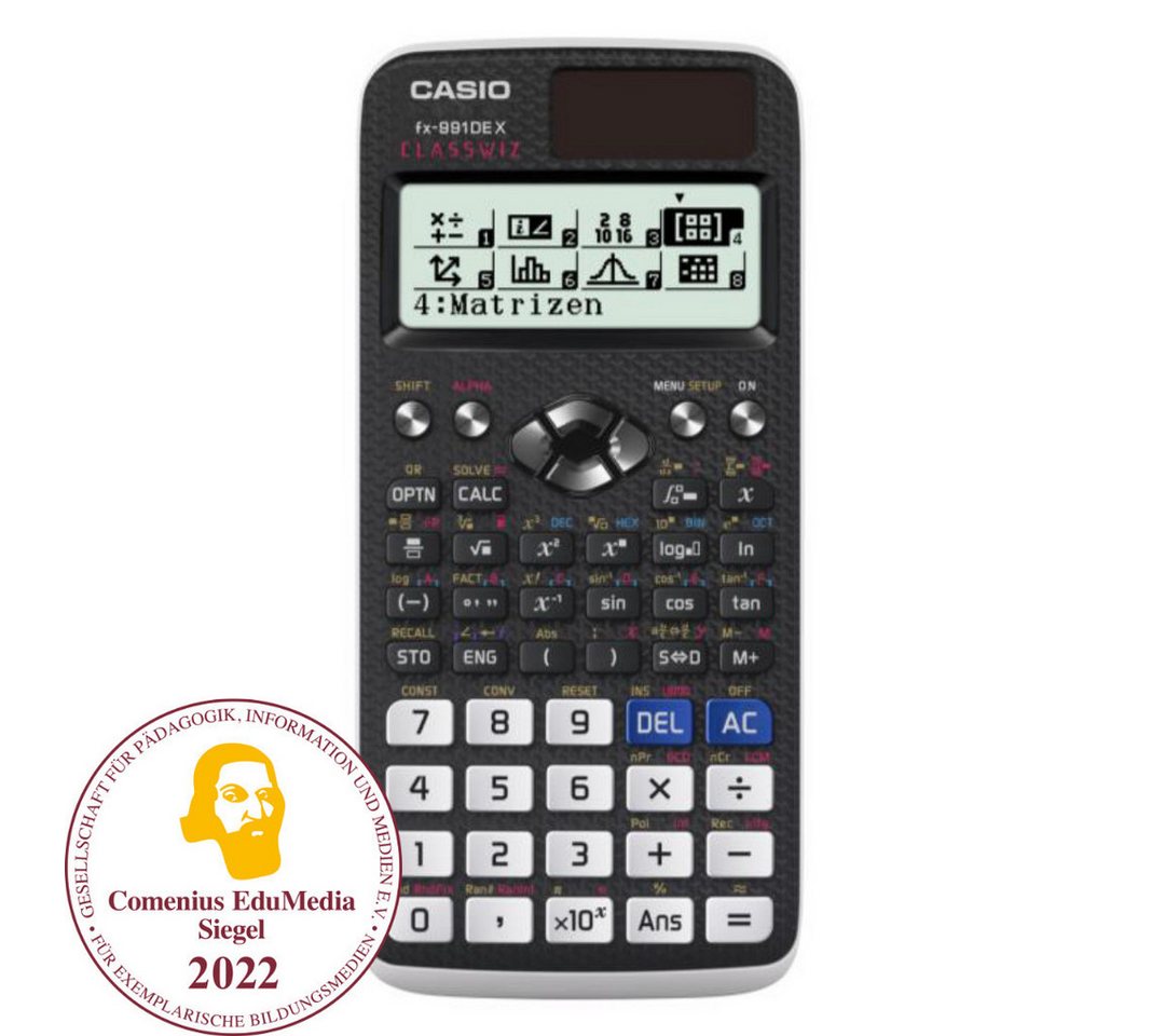 CASIO Taschenrechner fx-991DE X ClassWiz - technisch-wissenschaftlicher Taschenrechner – Bild 2 von 5