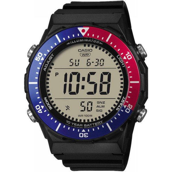 CASIO TIMELESS COLLECTION Chronograph AE-1700H-1A2VEF, Quarzuhr, Armbanduhr, Herrenuhr, digital, automatischer Kalender