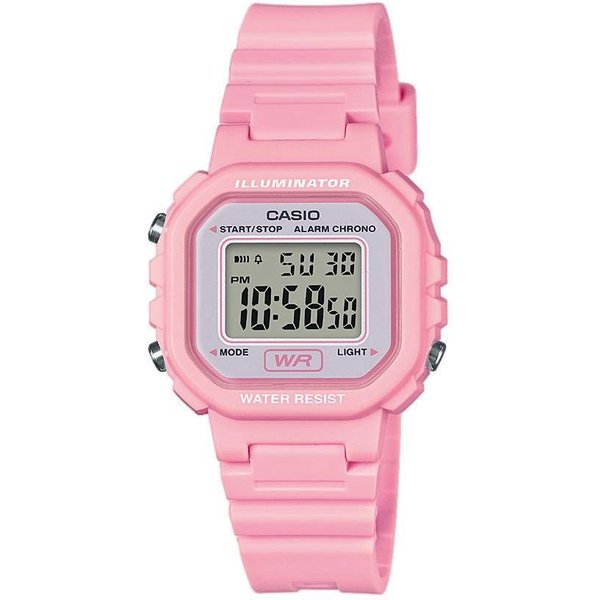 CASIO TIMELESS COLLECTION Chronograph LA-20WH-4A1EF, Quarzuhr, Armbanduhr,Digitaluhr, Geschenkidee, Geburtstag, Schulanfang