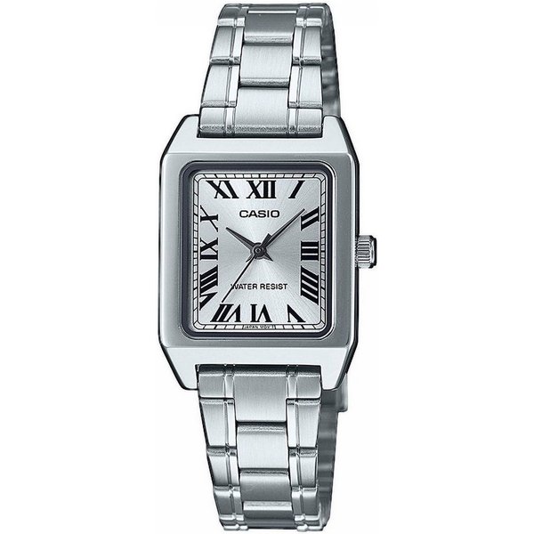 CASIO TIMELESS COLLECTION Quarzuhr LTP-B150D-7BEF, Armbanduhr, Damenuhr, analog, Edelstahlarmband