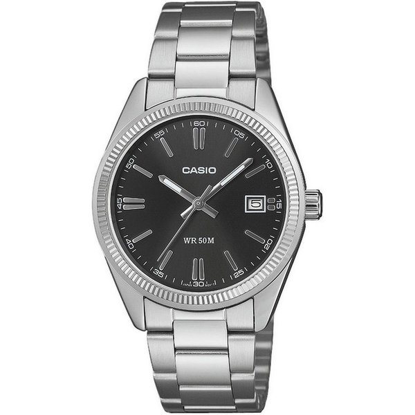 CASIO TIMELESS COLLECTION Quarzuhr UTP-1302PD-1AVEF, Armbanduhr, Damenuhr, Herrenuhr, Edelstahlarmband, analog, Tag