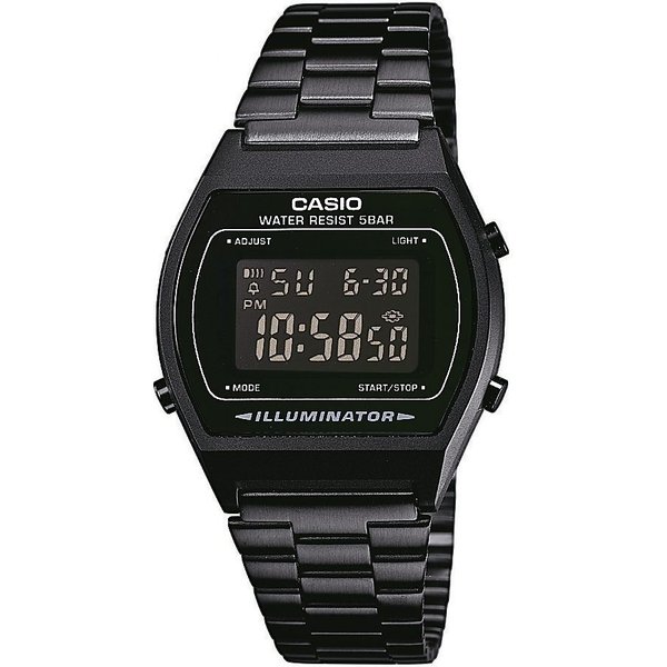 CASIO VINTAGE Chronograph B640WB-1BEF, Quarzuhr, Armbanduhr, Damenuhr, Herrenuhr, Digitaluhr,Edelstahlarmband