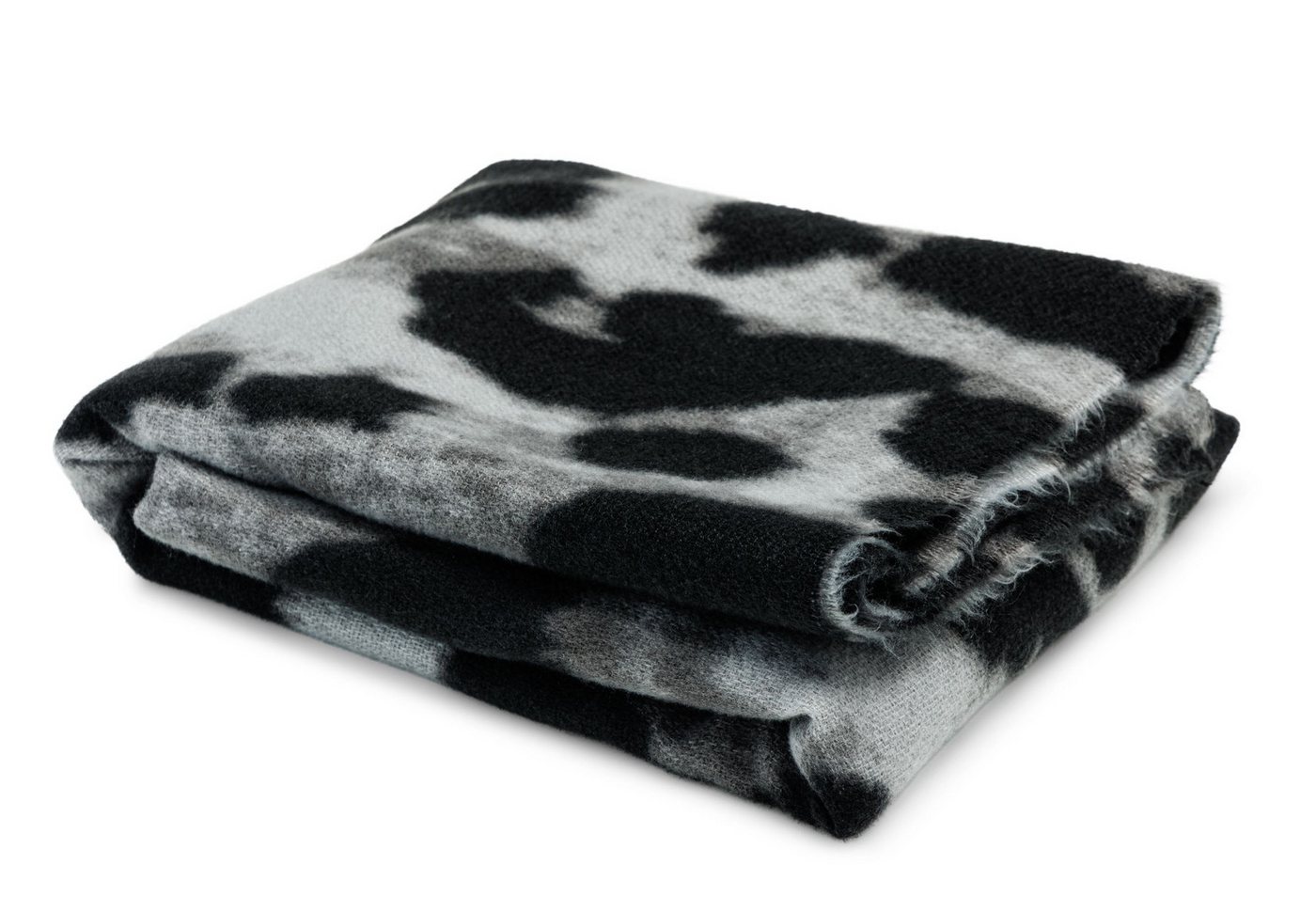 Caspar Modeschal warmer Damen Schal dickes Winter Halstuch mit animal Print - SC547, angenehm wärmendes Material mit wollig warmer Oberfläche – Bild 4 von 4