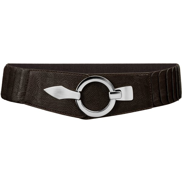 Caspar Taillengürtel GU300 Damen elastischer breiter Stretch Gürtel