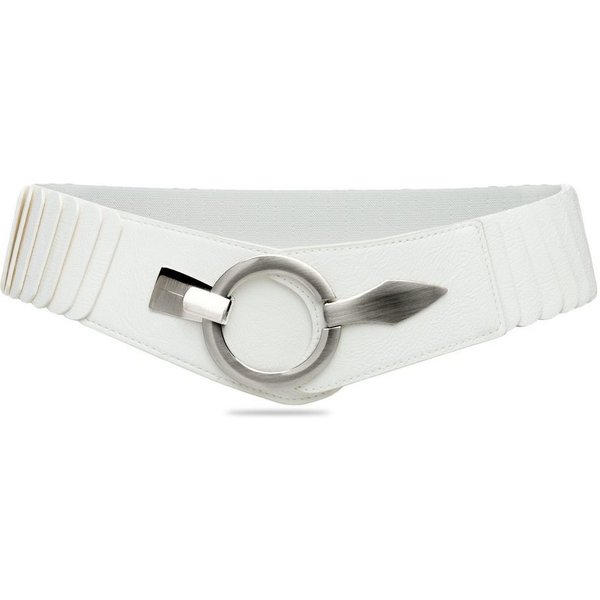 Caspar Taillengürtel GU300 Damen elastischer breiter Stretch Gürtel
