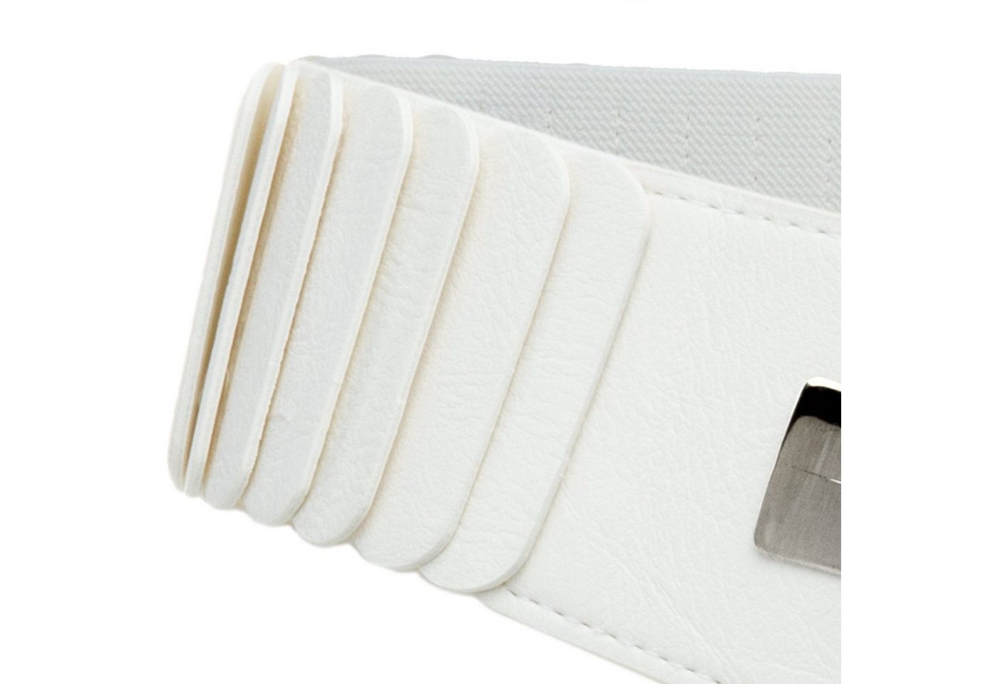 Caspar Taillengürtel GU300 Damen elastischer breiter Stretch Gürtel – Bild 2 von 3