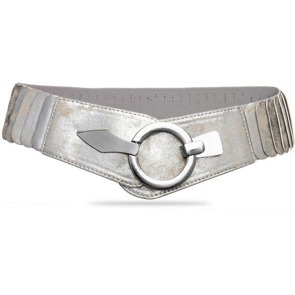 Caspar Taillengürtel GU300 Damen elastischer breiter Stretch Gürtel