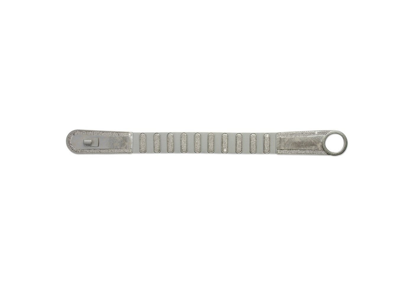 Caspar Taillengürtel GU315 Damen elastischer breiter Glitzer Strass Gürtel – Bild 2 von 4