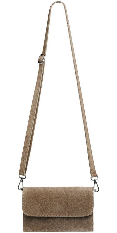 Caspar Umhängetasche Wildleder Dirndltasche Damen Handtasche - PREMIUM LINE - Modell No.846, Trachtentasche, ideal zum Oktoberfest, 100% italienisches Veloursle – Bild 3 von 5