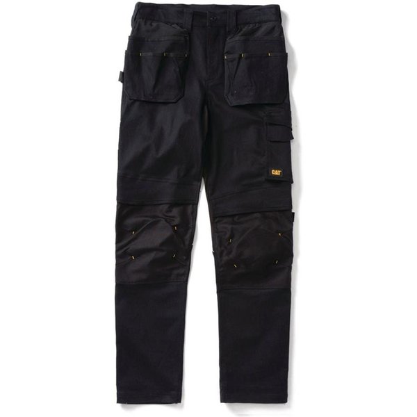 CAT Arbeitshose Nexus Stretch schwarz robuste Herren Workwear Gr. 34/32