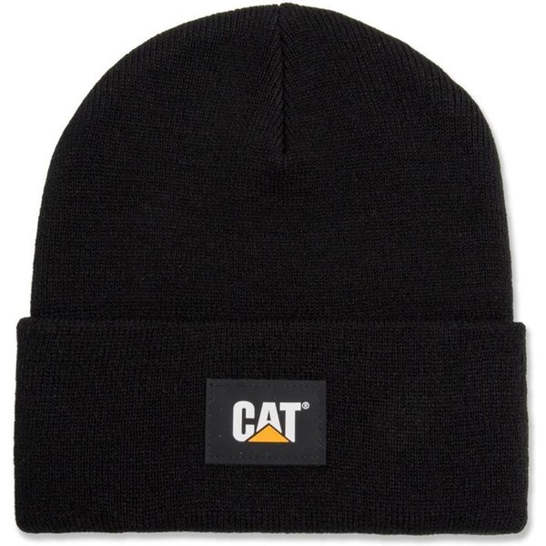CAT Strickmütze Label Cuff Beanie One Size mit Logo