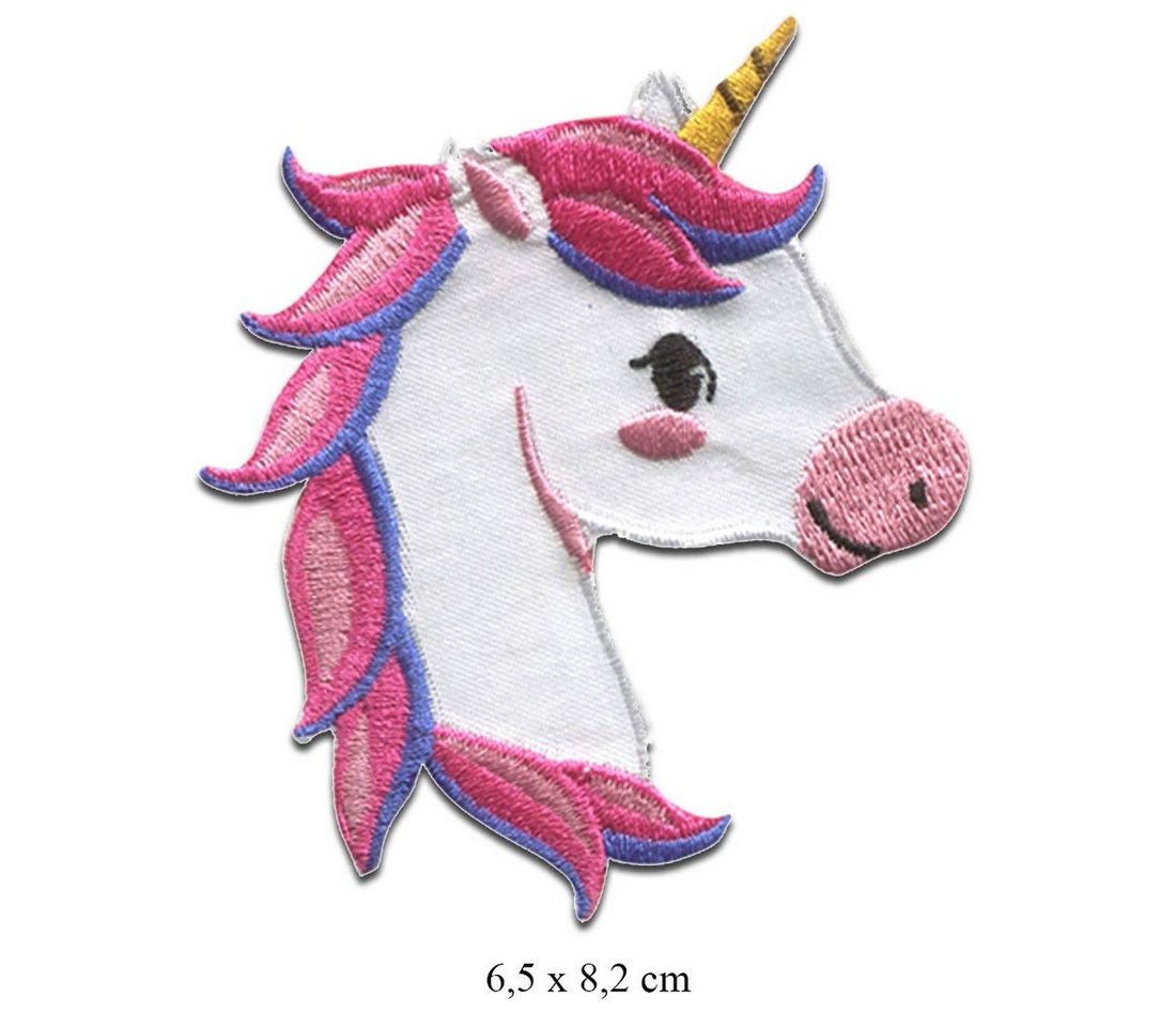Catch the Patch Aufnäher Bügelbild, Aufbügler, Applikationen, Patches, Flicken, zum aufbügeln, Polyester, Einhorn Set 8 Stück Tier – Bild 3 von 5