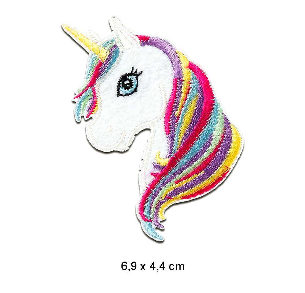 Catch the Patch Aufnäher Bügelbild, Aufbügler, Applikationen, Patches, Flicken, zum aufbügeln, Polyester, Einhorn Set 8 Stück Tier – Bild 5 von 5