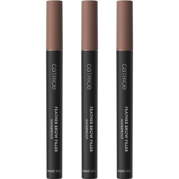 Catrice Augenbrauen-Stift Feather Brow Filler Waterproof, 3-tlg.