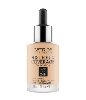 CATRICE HD Liquid Coverage Flüssige Foundation · 30 ml · Nude