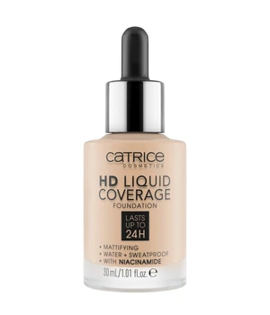 CATRICE HD Liquid Coverage Flüssige Foundation · 30 ml · Nude