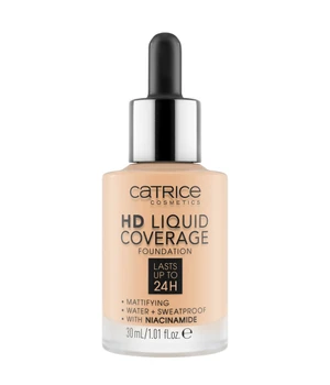 CATRICE HD Liquid Coverage Flüssige Foundation · 30 ml · Nude