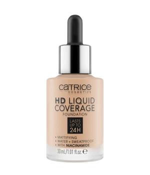 CATRICE HD Liquid Coverage Flüssige Foundation · 30 ml · Nude