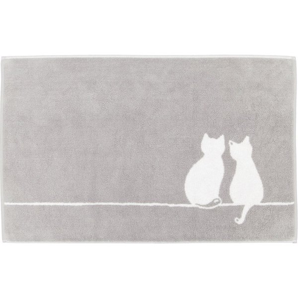 Cawö Duschmatte CUTE CATS You & Me 6263, 100% Baumwolle