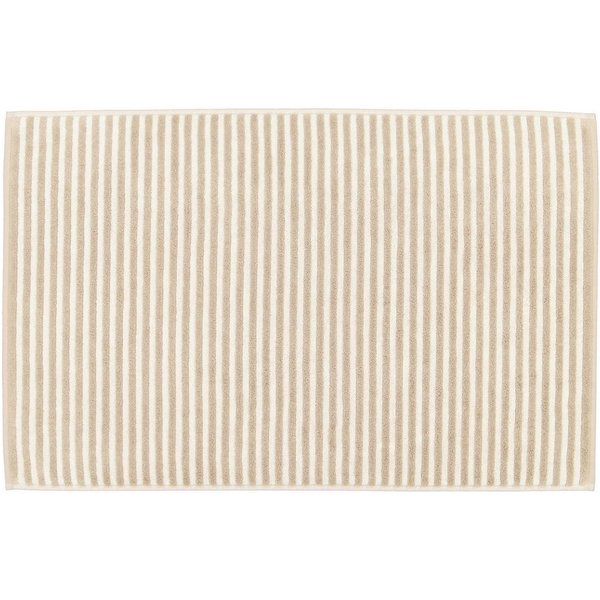 Cawö Duschmatte Two-Tone Stripes 480, 100% Baumwolle
