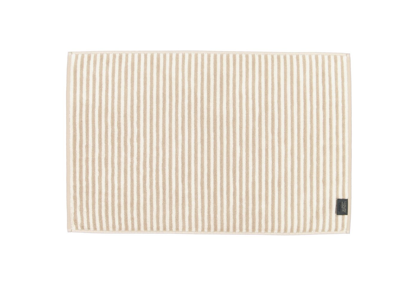 Cawö Duschmatte Two-Tone Stripes 480, 100% Baumwolle – Bild 2 von 3