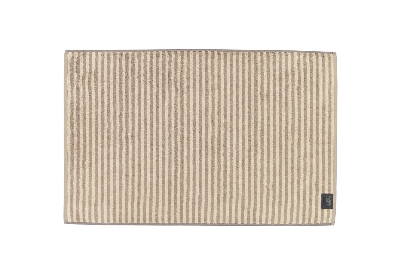 Cawö Duschmatte Two-Tone Stripes 480, 100% Baumwolle – Bild 2 von 3