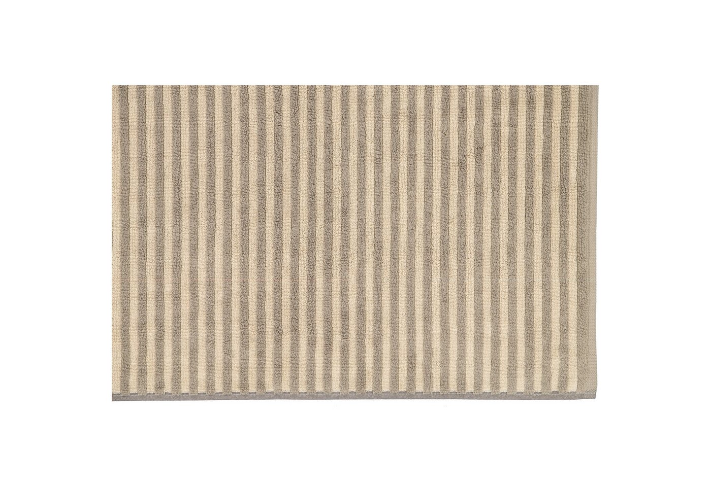 Cawö Duschmatte Two-Tone Stripes 480, 100% Baumwolle – Bild 3 von 3
