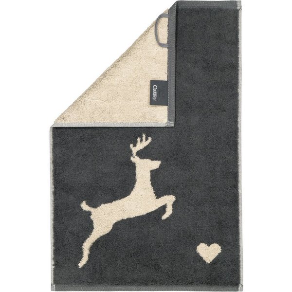 Cawö Handtücher Alpenchic Edition Hirsche 6228, 100% Baumwolle (1-St)