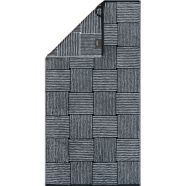 Cawö Handtücher Black&White Chess 6281, 100% Baumwolle (1-St)