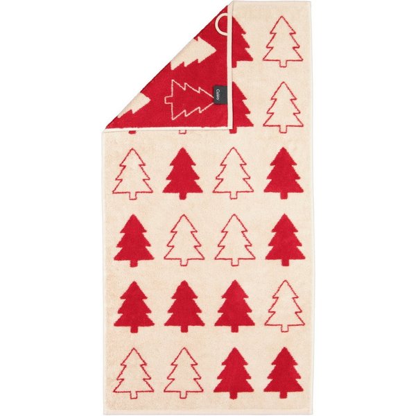 Cawö Handtücher Christmas Edition Tannenbäume 794, 100% Baumwolle (1-St)