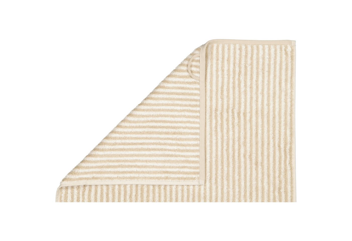 Cawö Handtücher Two-Tone Stripes 480, 100% Baumwolle (1-St) – Bild 4 von 4