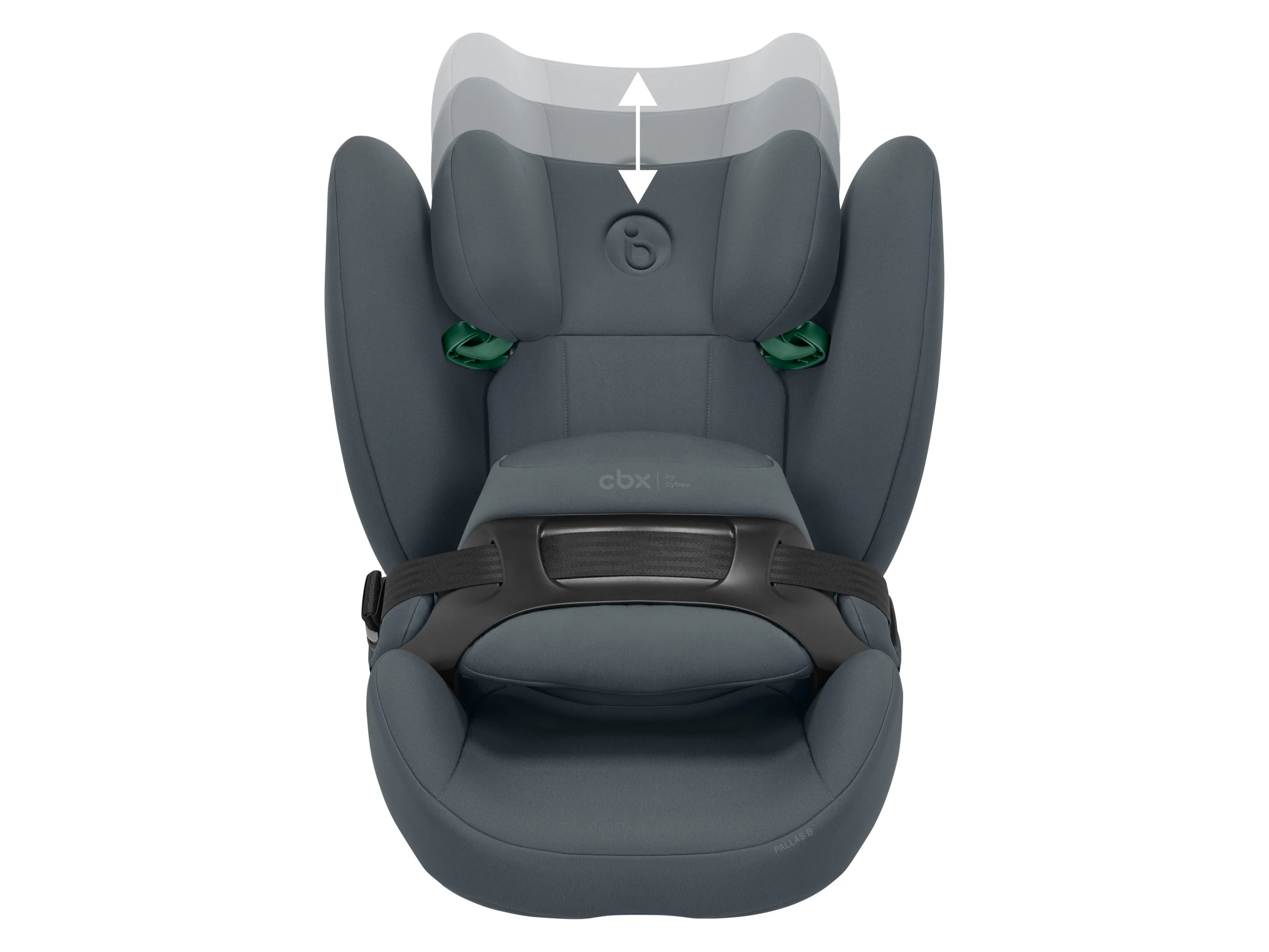 CBX BY CYBEX CBX Kindersitz Pallas B I-Size, 76 - 150 cm, 15 Monate bis 12 Jahre (Grau) – Bild 3 von 4