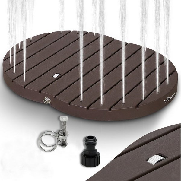 CCLIFE Gartendusche Gartendusche Aussendusche, Bodendusche Outdoor