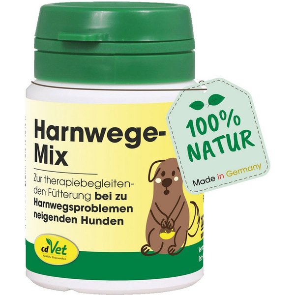 cdVet Harnwegemix, Ergänzungsfutter für: Katzen, Hunde, fördert den natürlichen Harndrang, mit natürlichen Tanninen