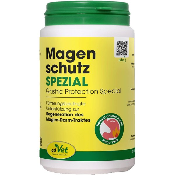 cdVet Magenschutz Spezial, Ergänzungsfutter für: Katzen, Hunde, Zur Unterstützung der Magenschleimhaut während einer Medikamentengabe