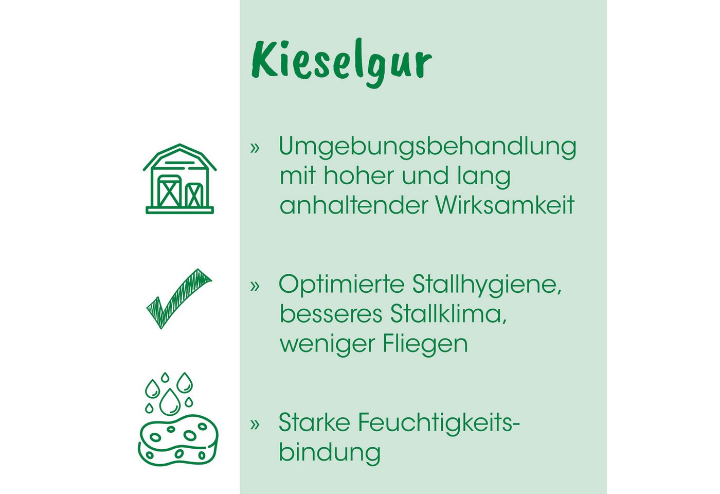 cdVet Milbenspray Kieselgur, 50 g, Kieselgur kann nicht überdosiert werden. – Bild 2 von 5